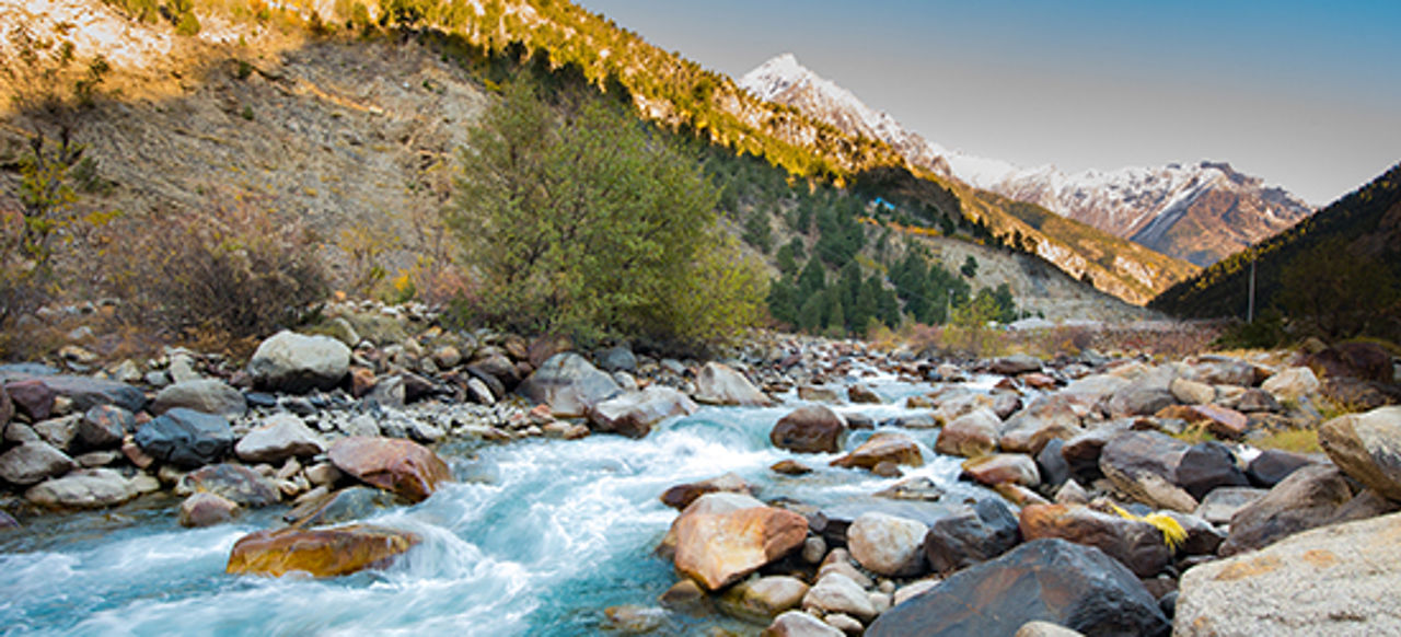 River and rocks