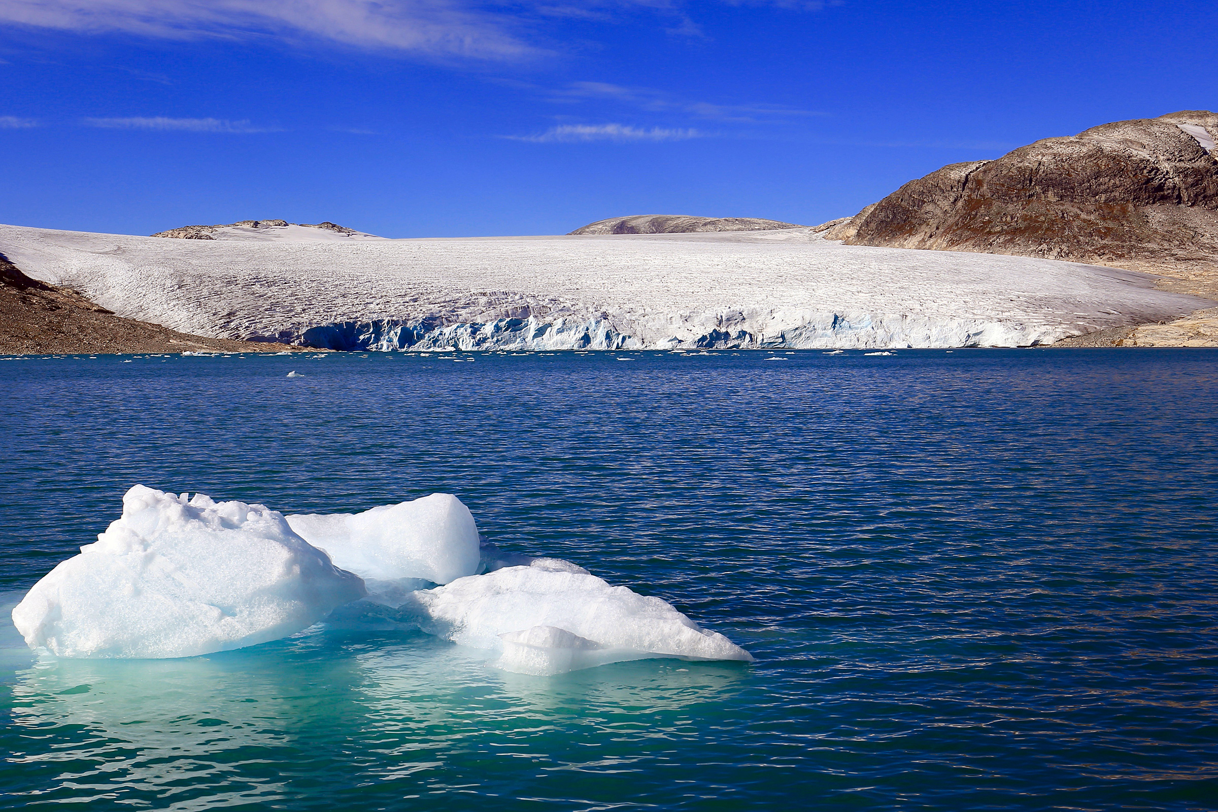 Glaciers calving