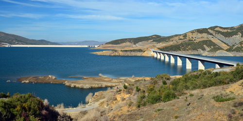 Banja dam and water reservoir