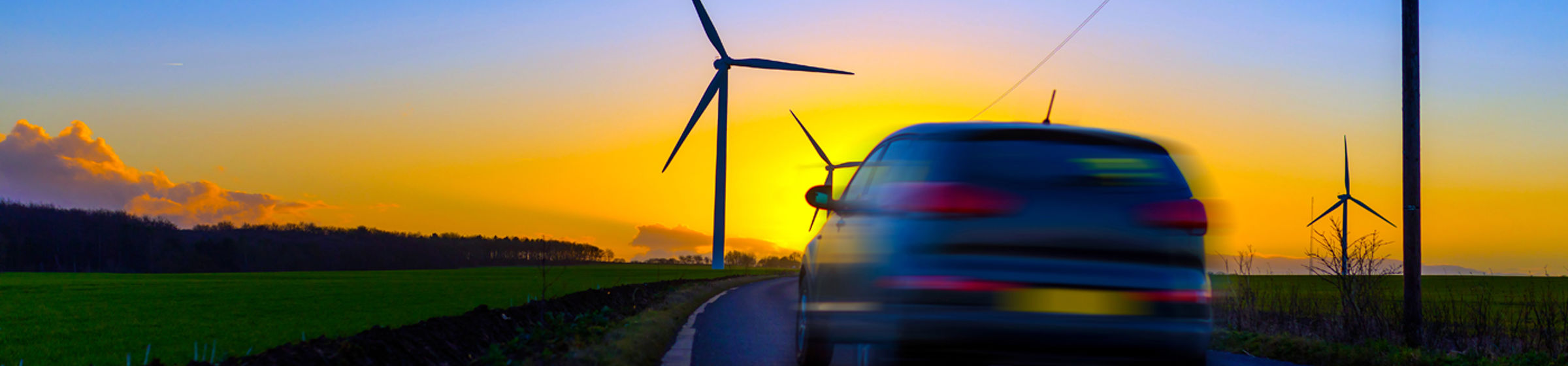 Car and wind turbine