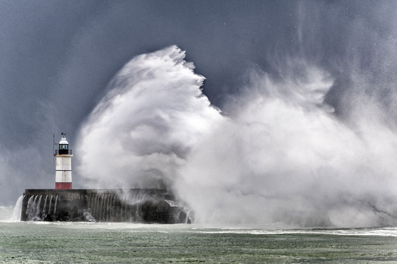 Cyclone Brian hits Newhaven in October 2017