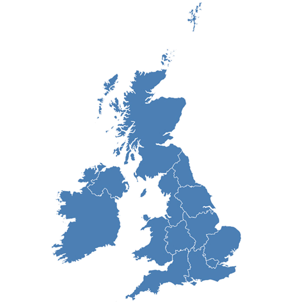 Map of UK